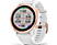 GARMIN fēnix 6S Pro - GPS-Multisport-Smartwatch (Breite: 20 mm, Silikon, Weiss/Roségold)