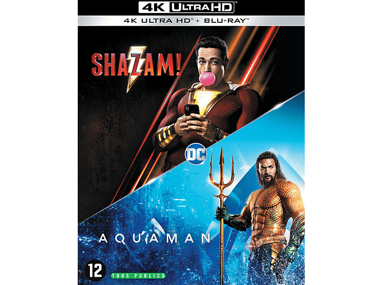 Aquaman - Shazam! 4K Blu-ray