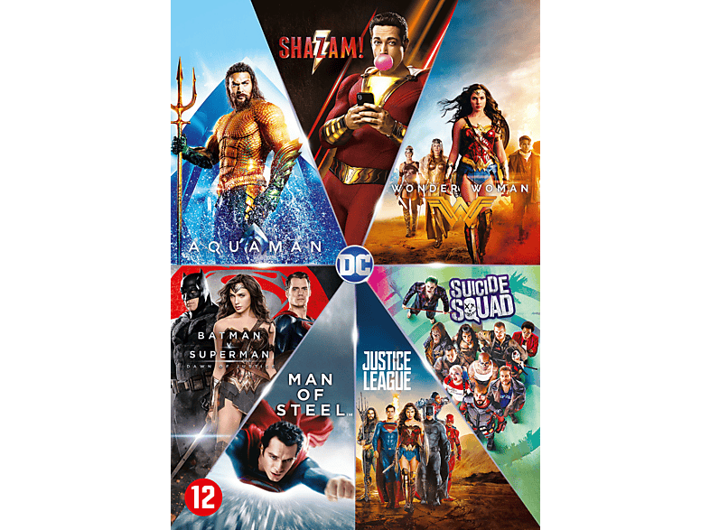 DC Comics 7 Movie Collections DVD