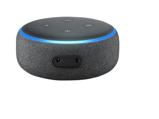 AMAZON Echo Dot 3. Generation, mit Alexa Smart Speaker, Schwarz/Anthrazit