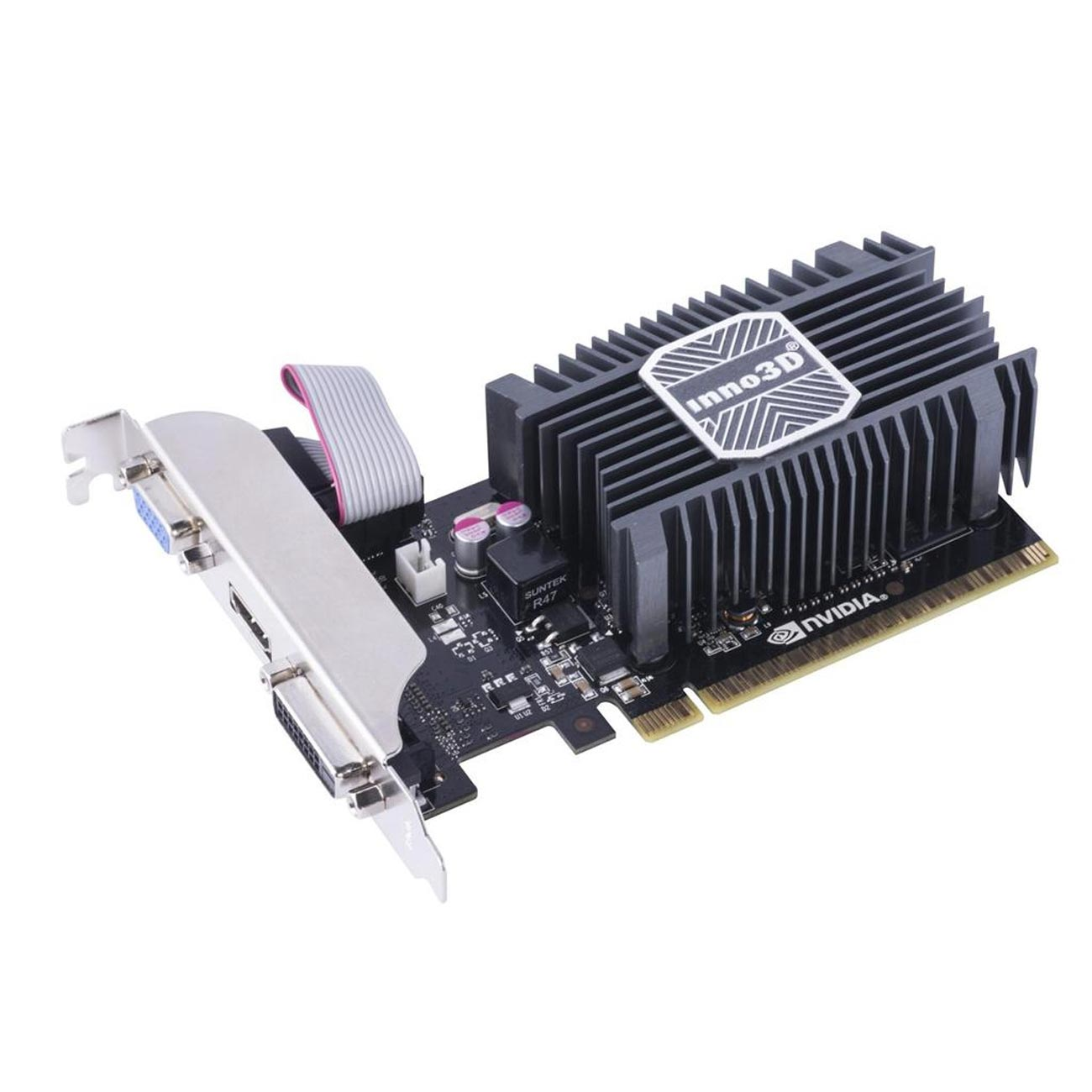 INNO3D GeForce® GT 730 2GB (N730-1SDV-E3BX) (NVIDIA, Grafikkarte)