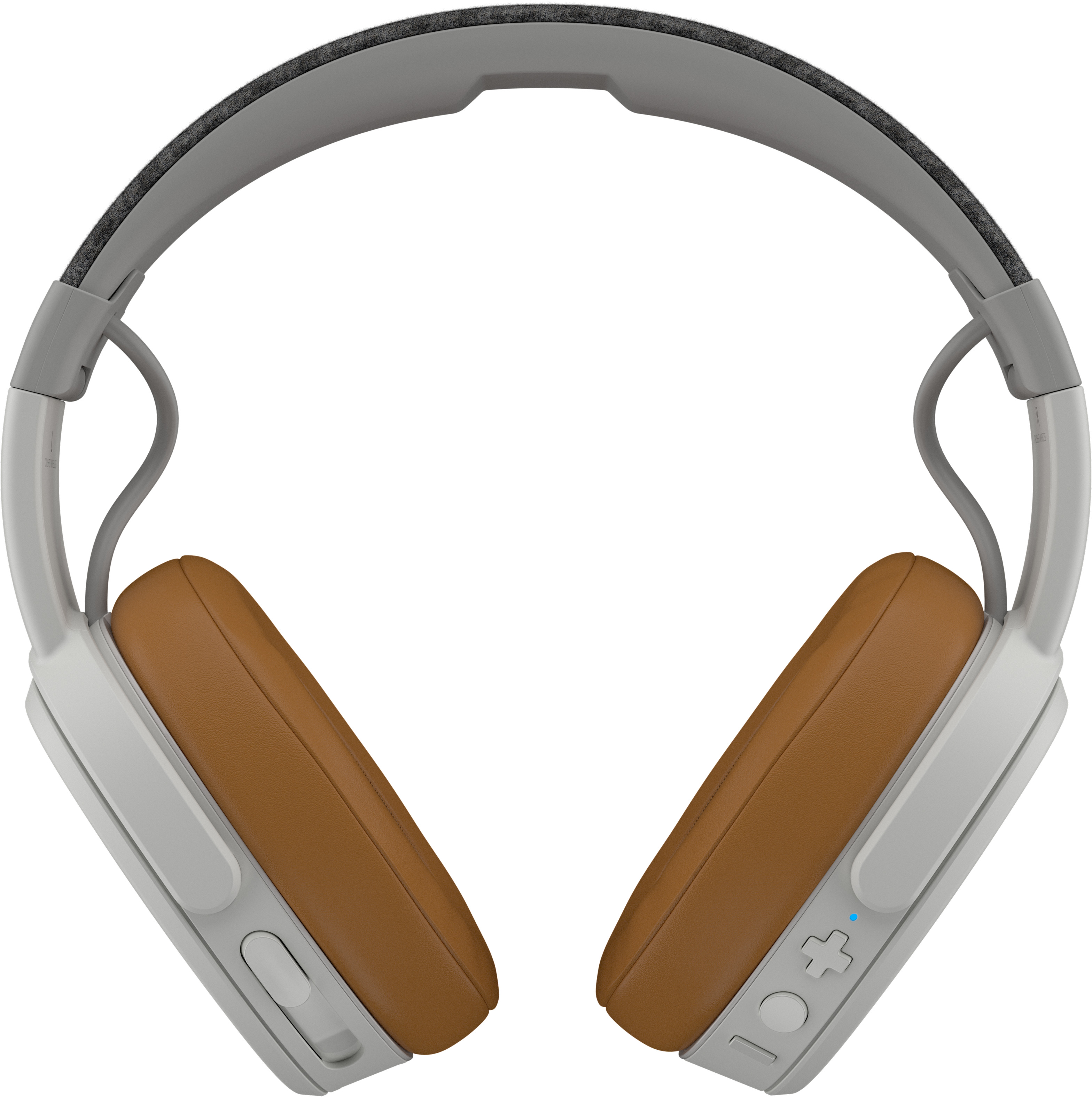 SKULLCANDY Crusher Wireless, Over-ear Kopfhörer Bluetooth Weiß/Grau