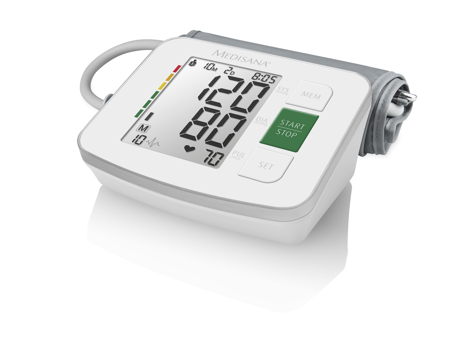 BU MEDISANA 512 Oberarm-Blutdruckmessgerät