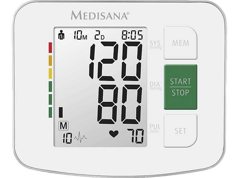 MEDISANA BU 512 Oberarm-Blutdruckmessgerät
