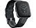FITBIT Versa 2 Édition Spéciale - Montre connectée (Bracelet tissé jacquard : S et L, bracelet classique : S et L, Tissu, Silicone, Gris fumé/Gris brume)