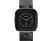 FITBIT Versa 2 Special Edition - Smartwatch (Gewebearmband in Jacquardmusterung:  S und L, Klassisches Armband: S und L, Gewebe, Silikon, Rauchgrau/Nebelgrau)
