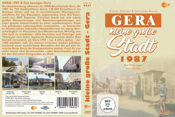 GERA - kleine DVD Heimatfilm - Ein Thüringer Stadt 1987 große