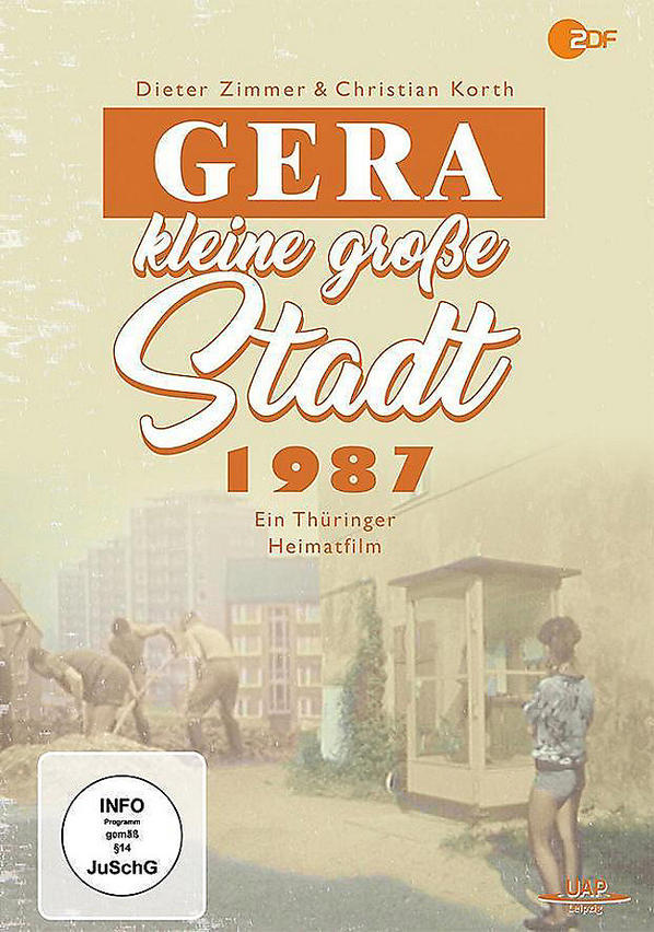 GERA - kleine DVD Heimatfilm - Ein Thüringer Stadt 1987 große