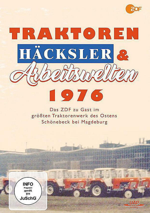 Traktoren, Häcksler & Arbeitswelten - DVD Das Traktorenwerk 1976 Schönebeck zu Gast ZDF im