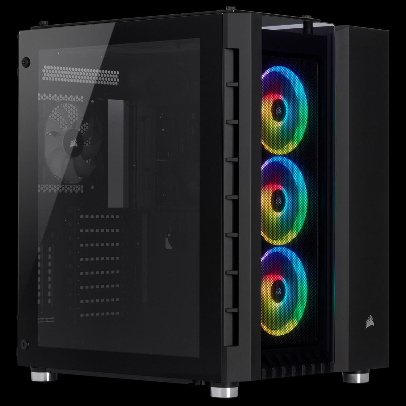 CORSAIR Crystal Series 680X RGB ATX  PC-Gehäuse, Schwarz