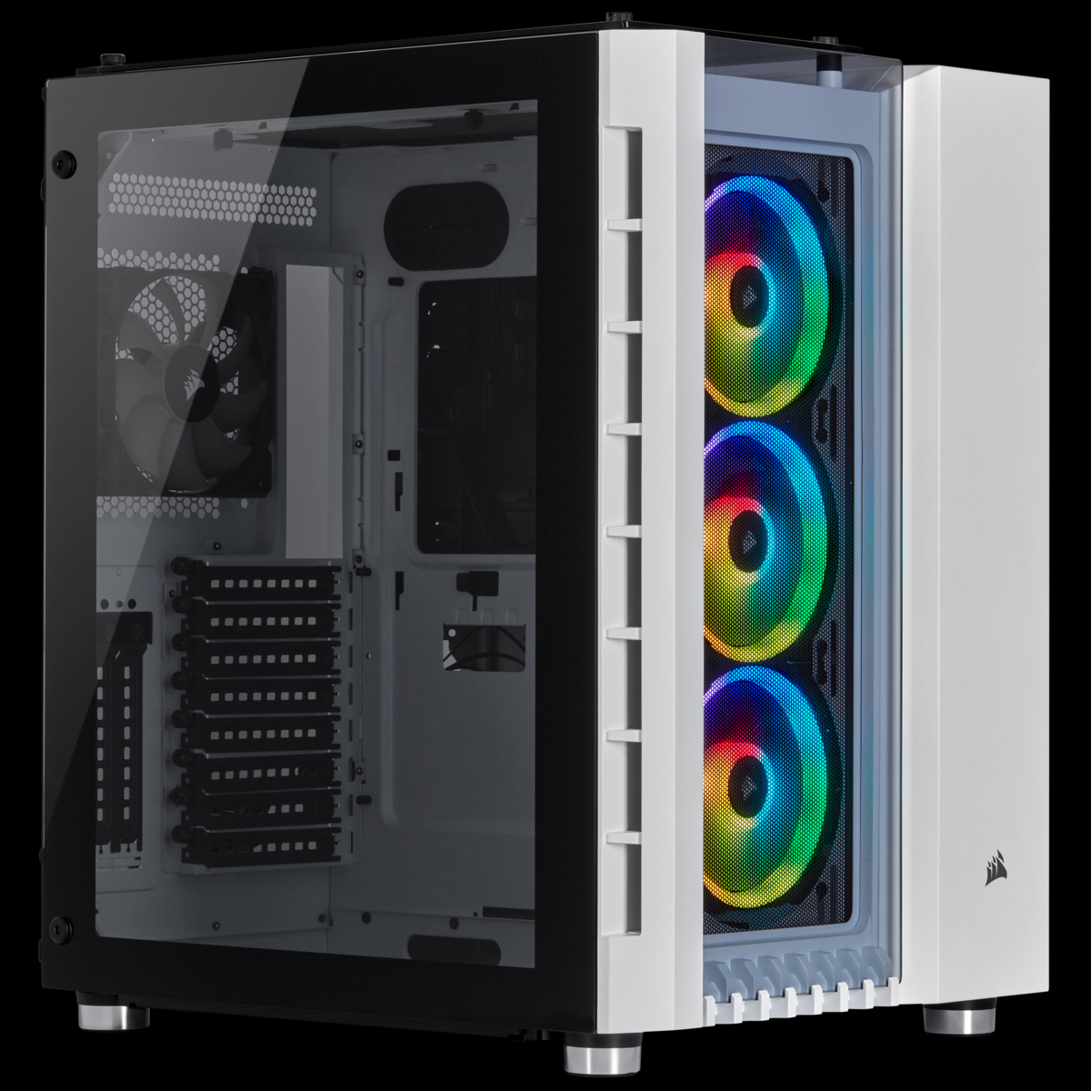 CORSAIR Crystal Series 680X RGB ATX PC-Gehäuse, Weiß