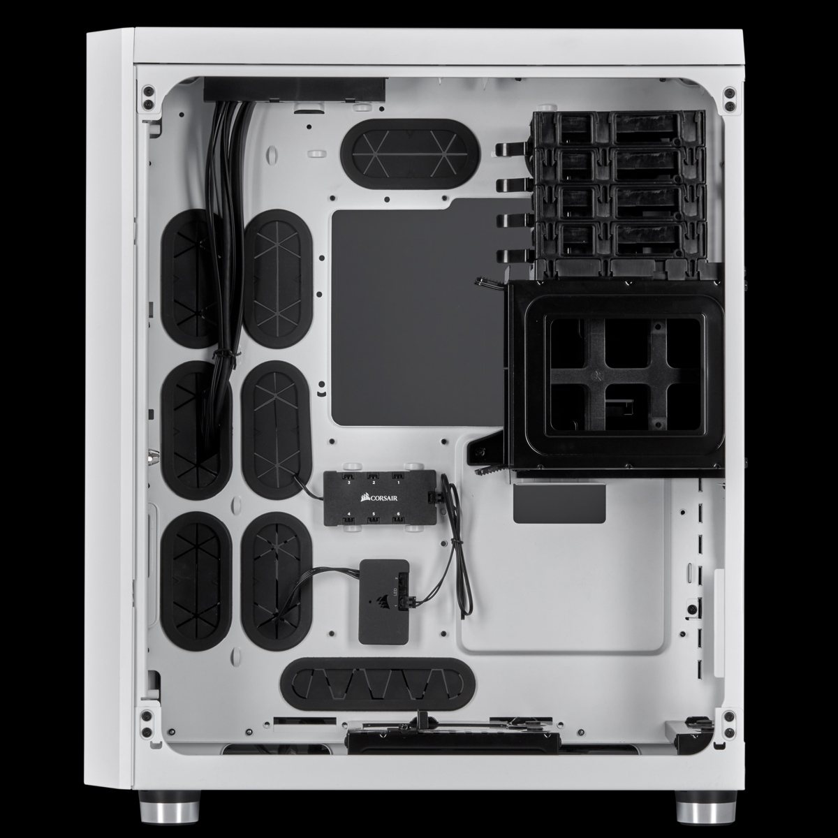 CORSAIR Crystal Series 680X RGB ATX PC-Gehäuse, Weiß