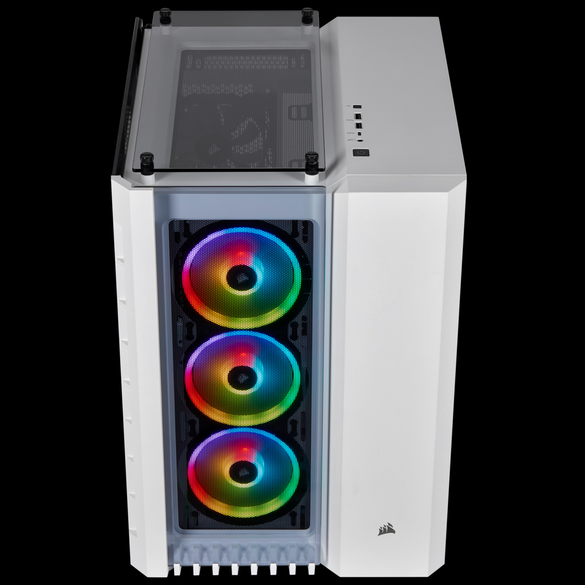 CORSAIR Crystal Series 680X RGB ATX PC-Gehäuse, Weiß