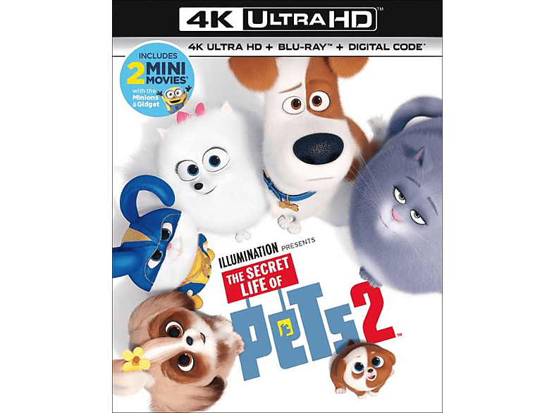 Secret Life Of Pets 2 4K Blu-ray