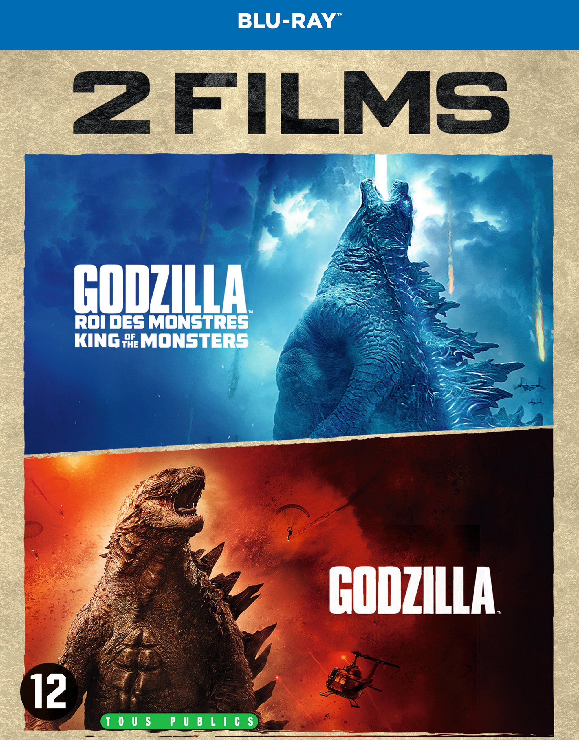 Godzilla + Godzilla: King Of The Monsters - Blu-ray