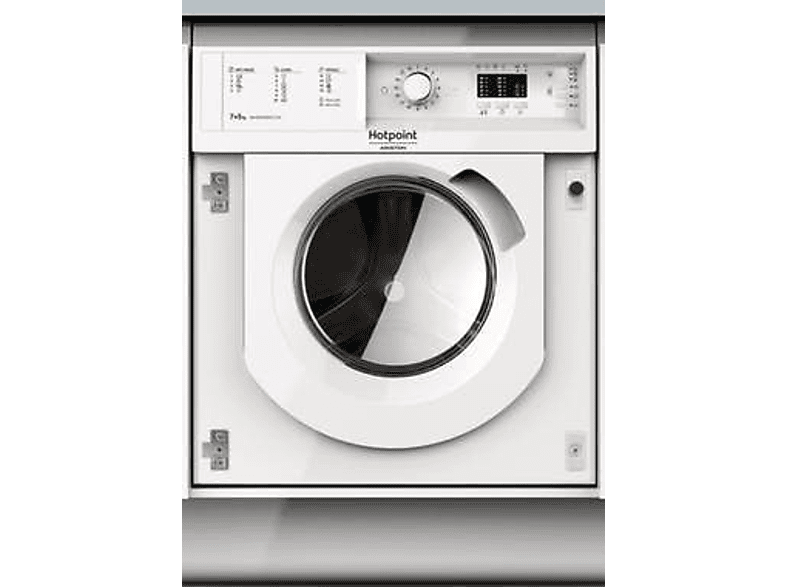 Lavadora - HOTPOINT, BI WDHL 75128 EU, Carga de 7 Kg, 1200 rpm, Blanca