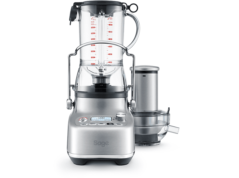 SAGE SJB815BSS2EEU1 the 3x Bluicer Pro Standmixer Aluminium/Silber (1350 Watt, 3 l)