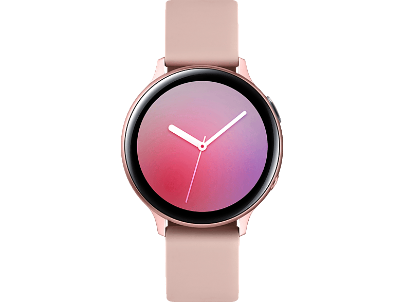 Aluminium Active2 Galaxy Watch M/L, Smartwatch Pink Fluorkautschuk, SAMSUNG 44mm PG Aluminium Gold