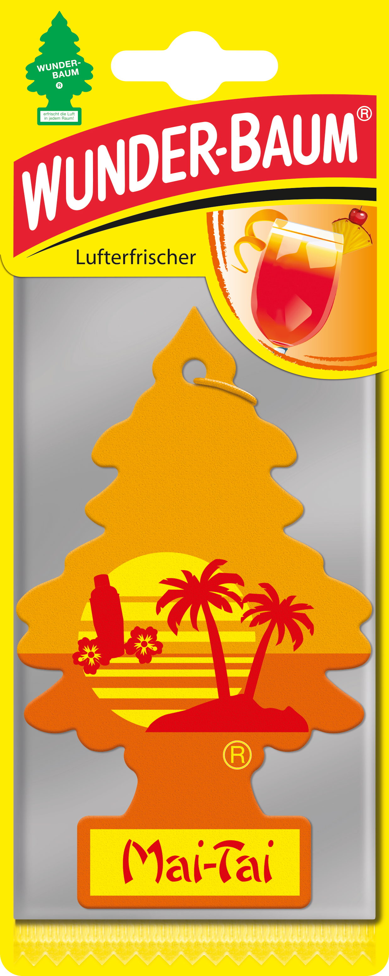 WUNDERBAUM Fenyőfa alakú Mai-Tai illatosító