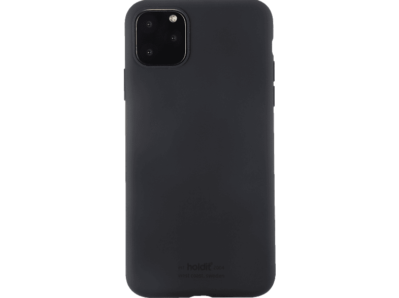 HOLDIT 14306 SILICONE CASE, Backcover, Apple, iPhone 11 Pro Max, Schwarz