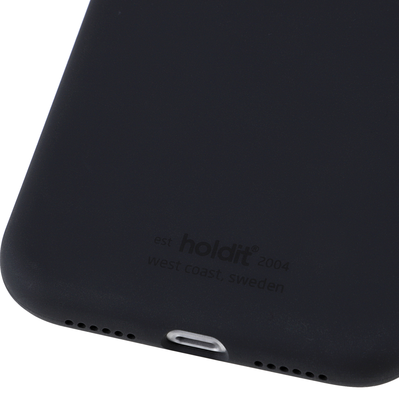 HOLDIT 14306 SILICONE CASE, Backcover, Apple, iPhone 11 Pro Max, Schwarz