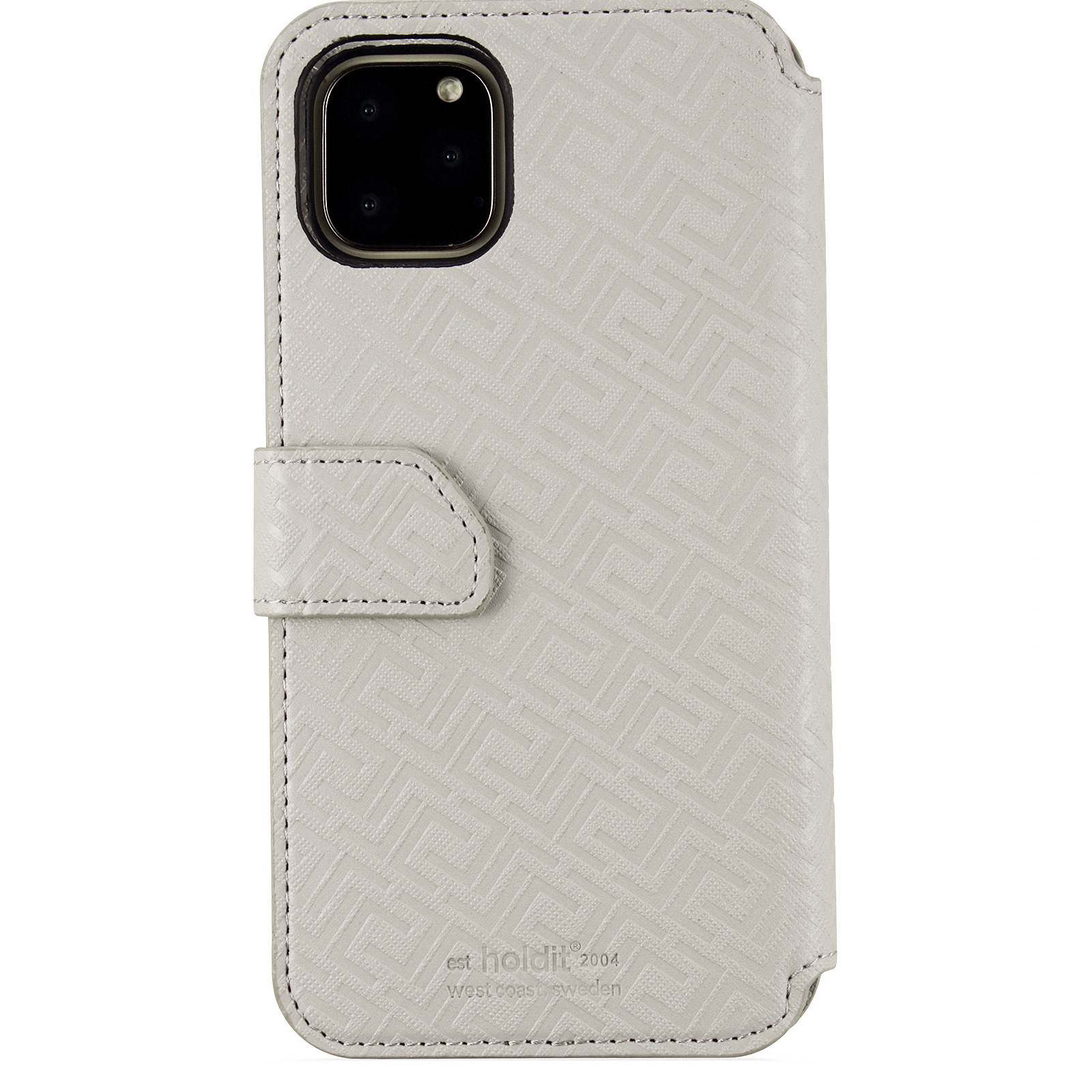 HOLDIT 14345 WALLET CASE MAGNET, Bookcover, Apple, iPhone 11 Pro Max, Grau