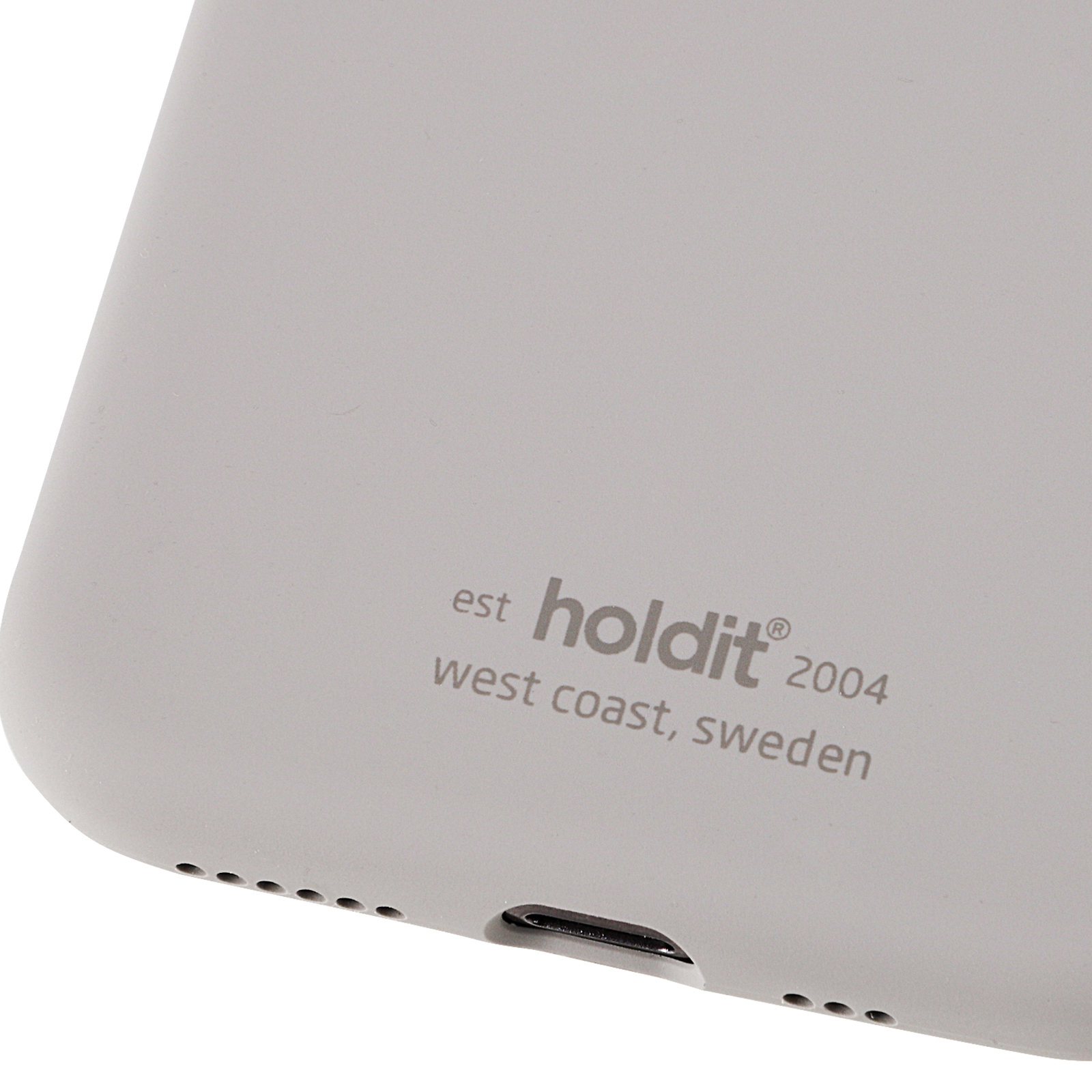 HOLDIT 14304 SILICONE CASE, Backcover, Apple, iPhone 11 Pro, Grau