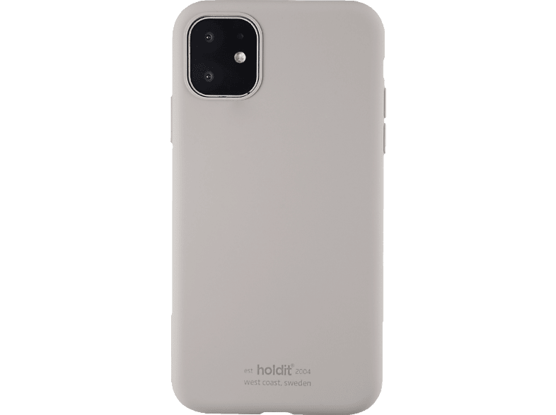 Grau 14309 SILICONE iPhone 11, Apple, HOLDIT Backcover, CASE,