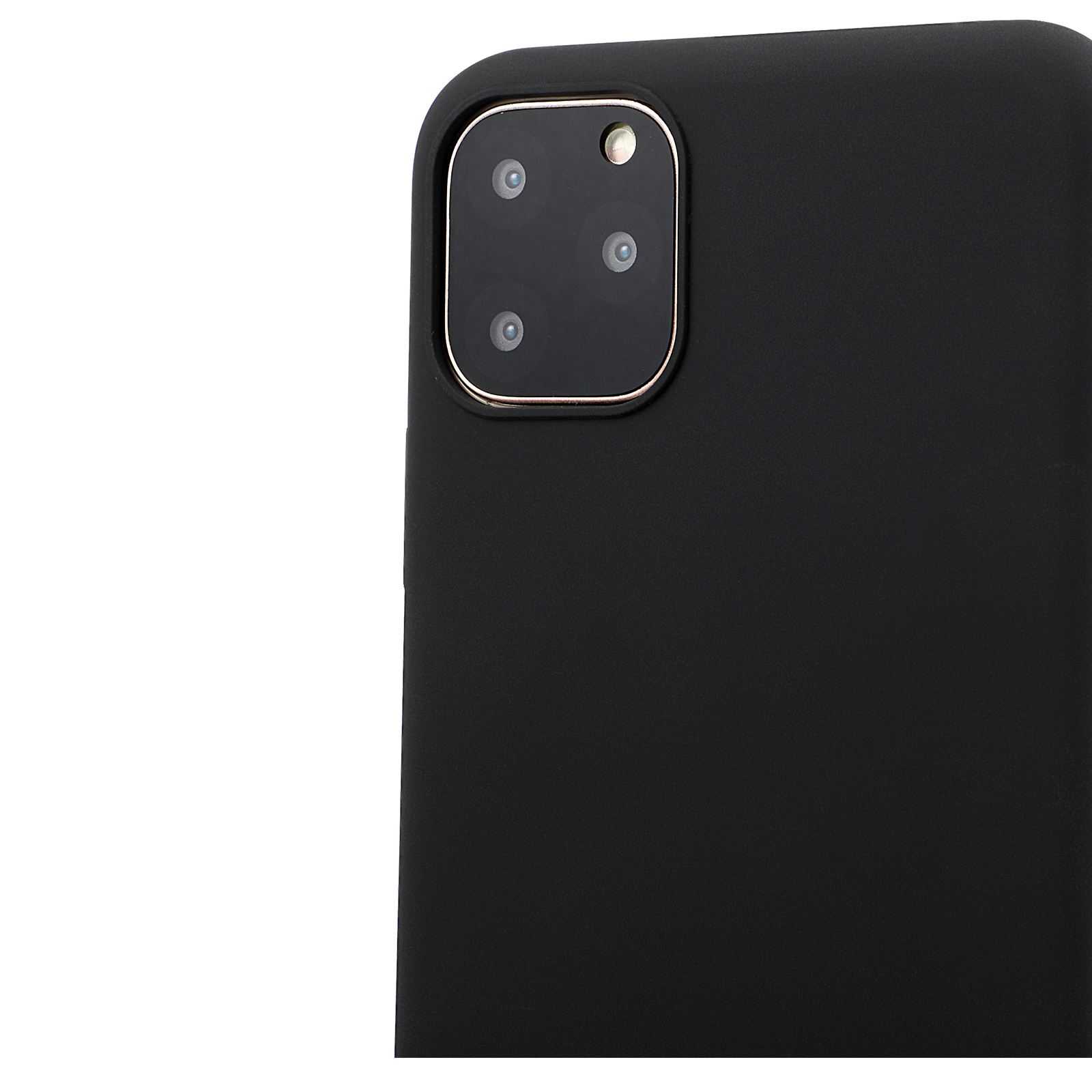 HOLDIT 14306 SILICONE CASE, Backcover, Apple, iPhone 11 Pro Max, Schwarz