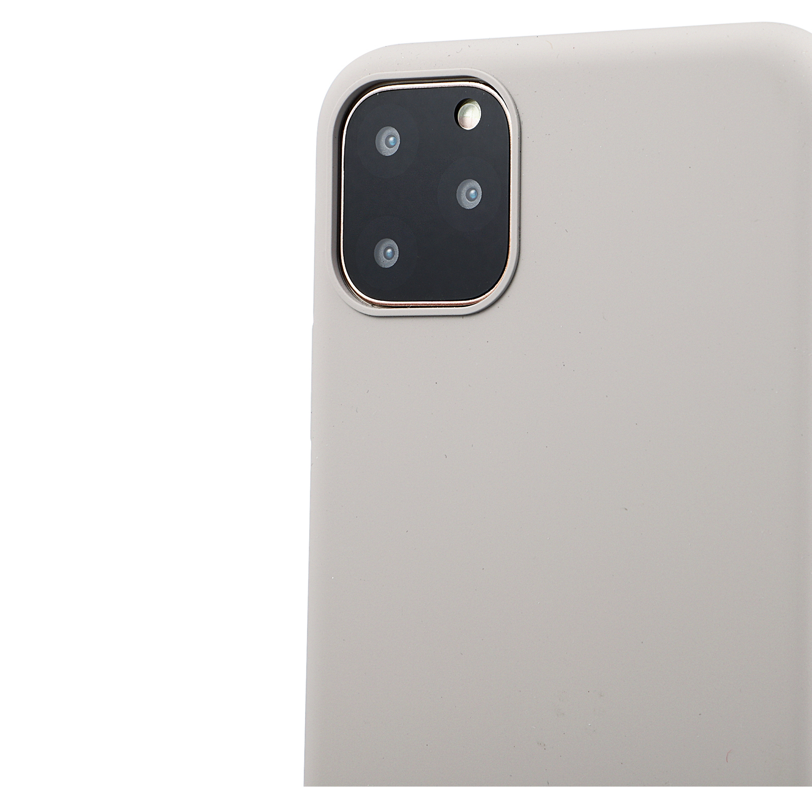 HOLDIT 14310 SILICONE CASE, Backcover, Apple, iPhone 11 Pro Max, Grau