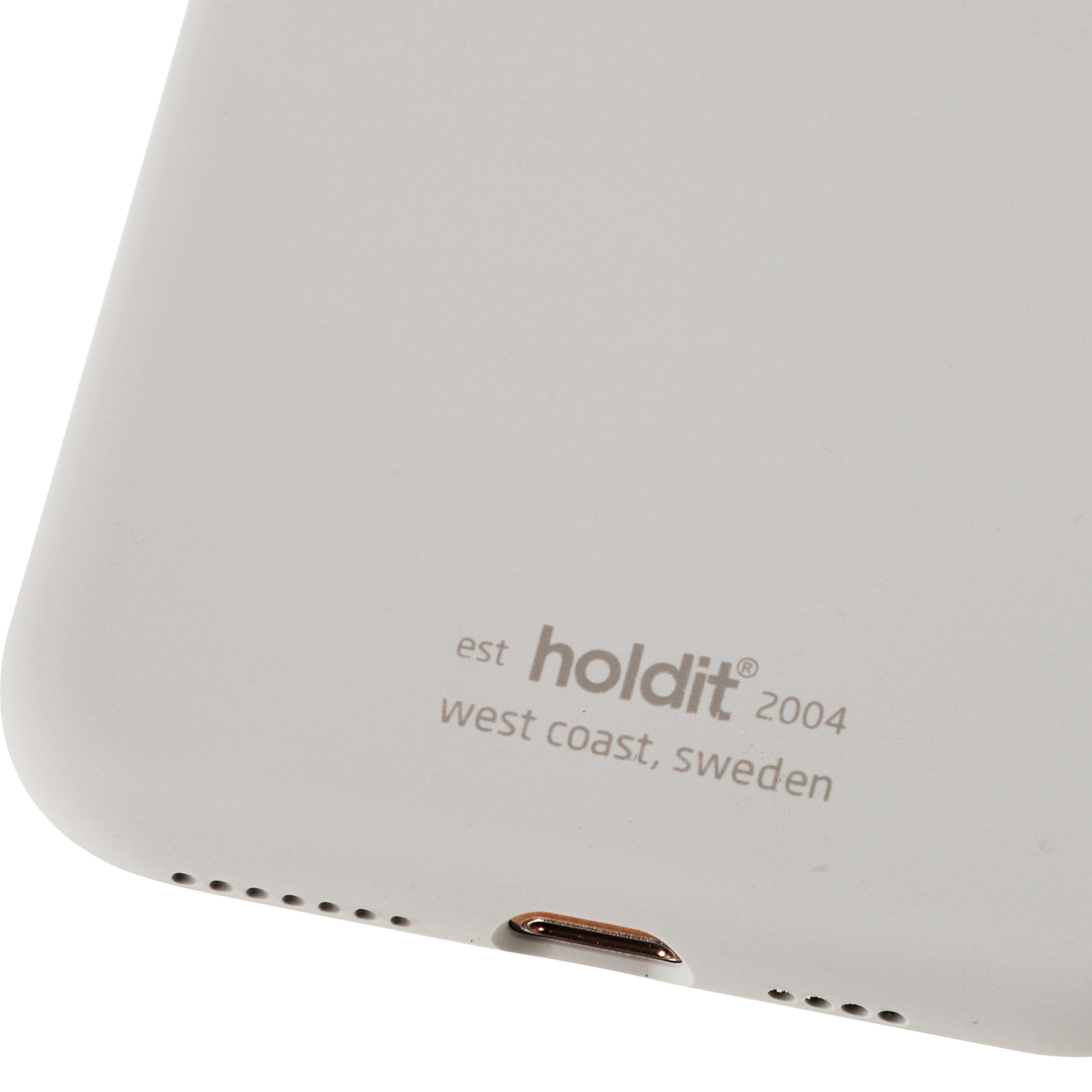 HOLDIT 14310 SILICONE CASE, Backcover, Apple, iPhone 11 Pro Max, Grau