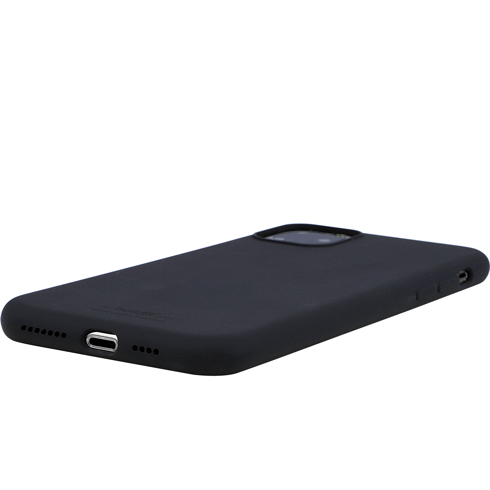 HOLDIT 14306 SILICONE CASE, Backcover, Apple, iPhone 11 Pro Max, Schwarz
