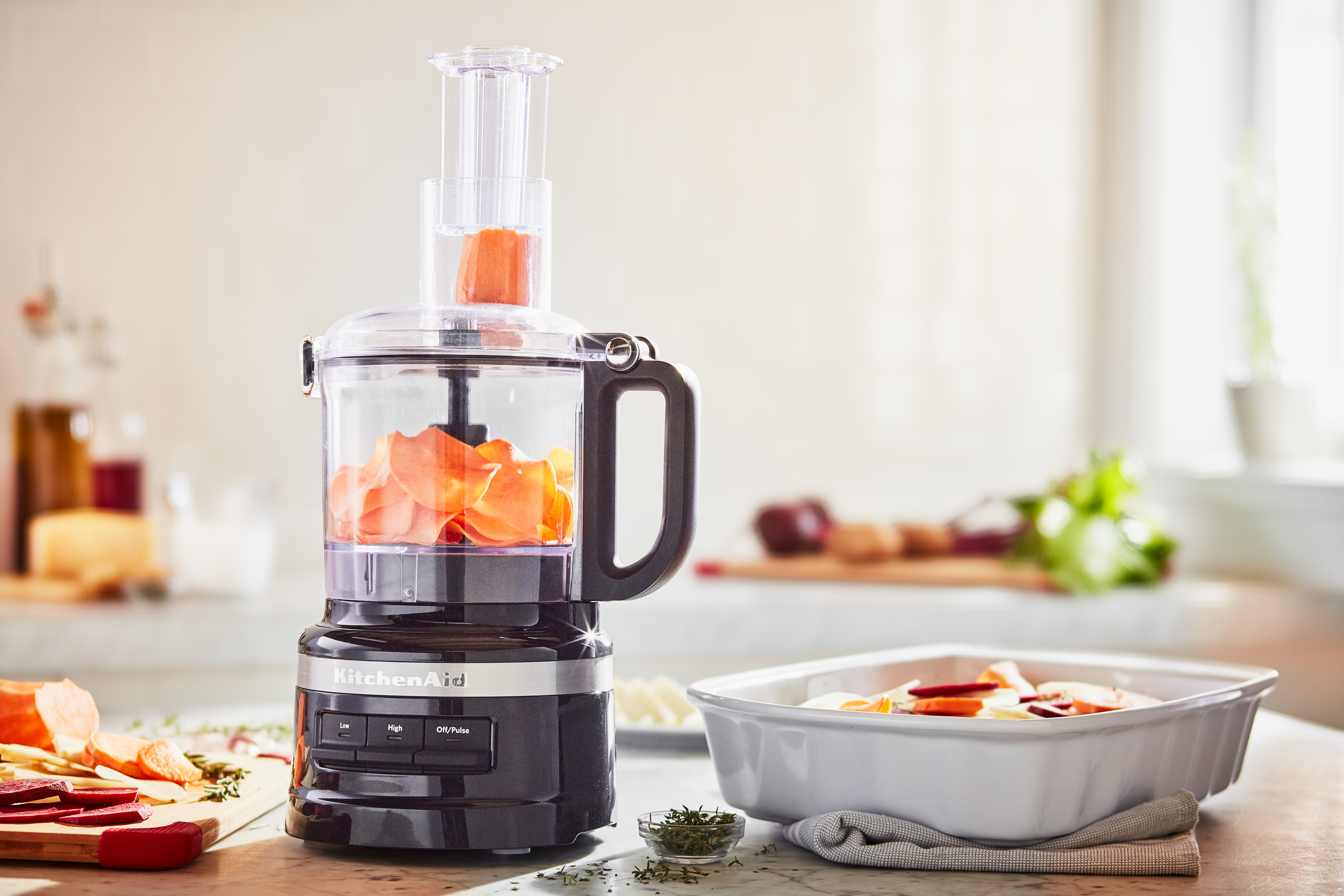 KITCHENAID 5KFP0719EDG Küchenmaschine Dunkelgrau (Rührschüsselkapazität: 1,7 l, 250 Watt)