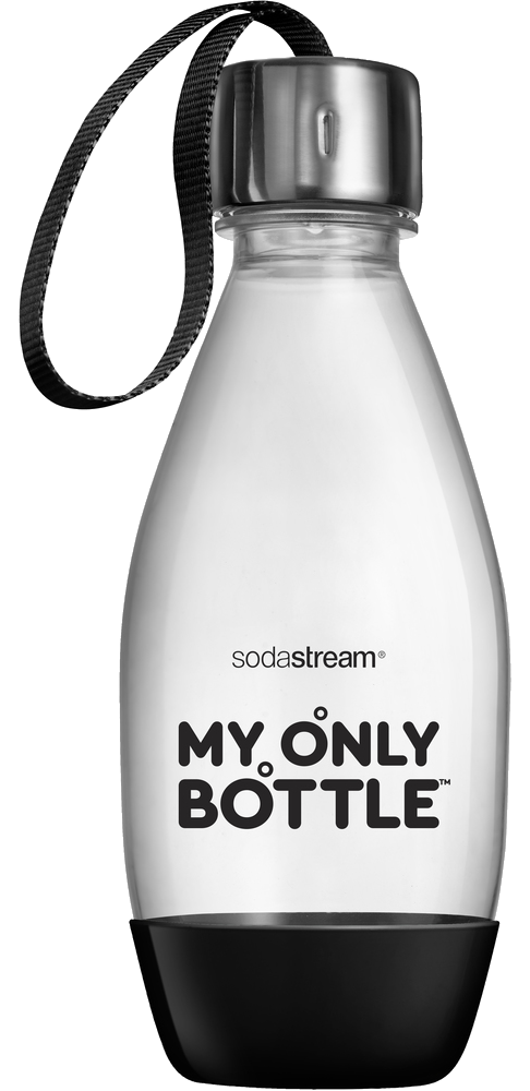 SODA STREAM My Only palack, 0,6 liter, fekete