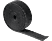 HAMA Vágható kábelrendező szalag 1 m, Fekete
