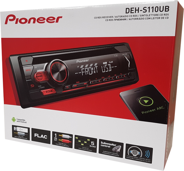 Autorradio - JVC KDX162, USB/AUX, Chasis reducido