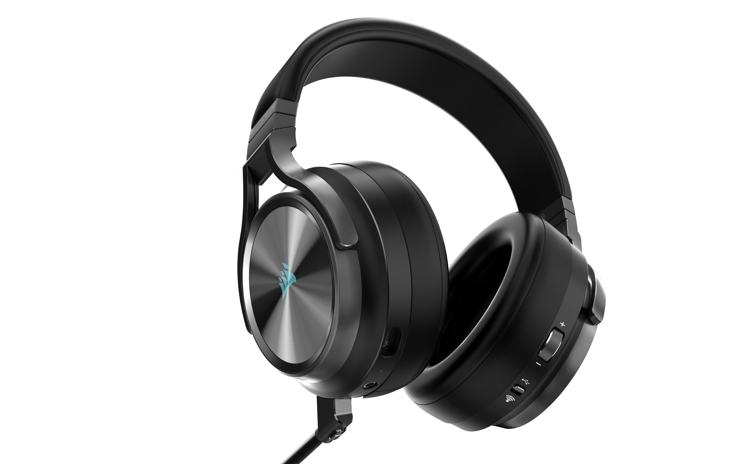 CORSAIR Virtuoso RGB Wireless, Over-ear Gaming Headset Gunmetal