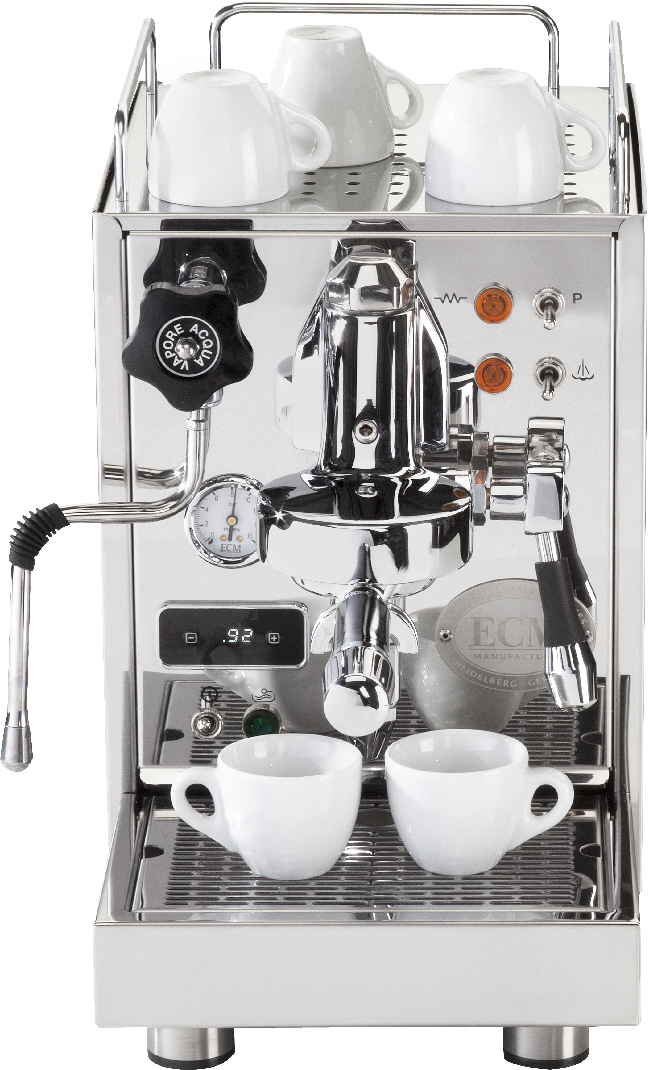 ECM Classika PID - Espressomaschine (Silber)
