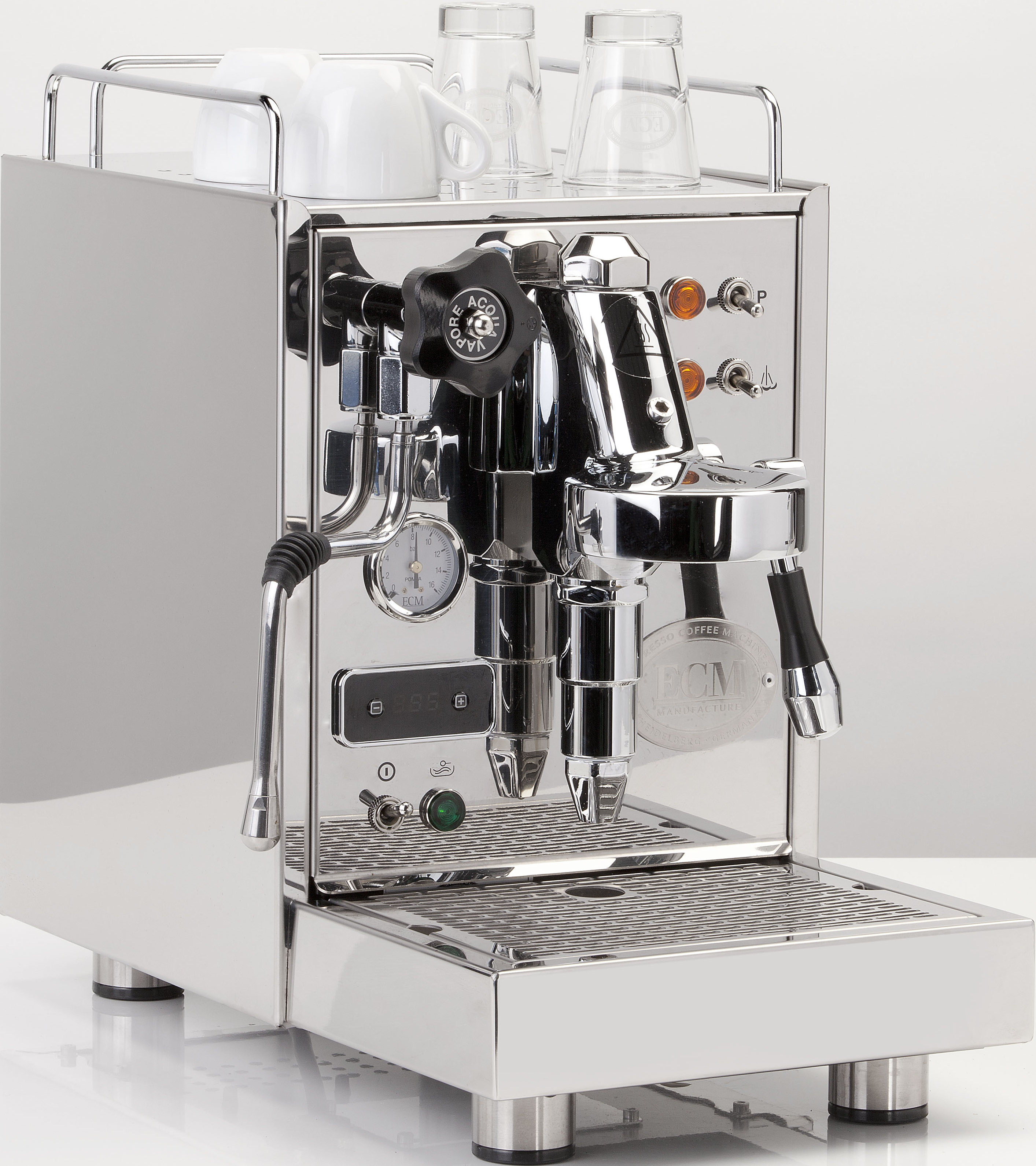 ECM Classika PID - Espressomaschine (Silber)