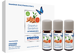VENTA 60460 Bio-Duft Grapefruit-Sandelholz - Duftöl