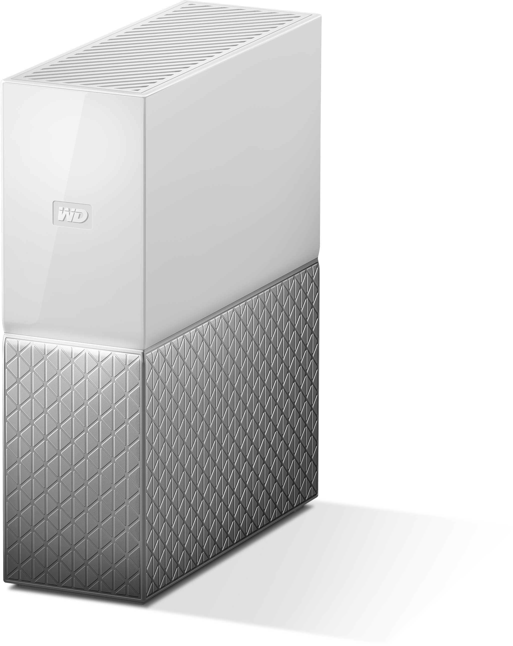 WD My Cloud™ Home Cloudspeicher 2 TB NAS 3,5 Zoll Anzahl Festplattenschächte: 1 Weiß/Silber}