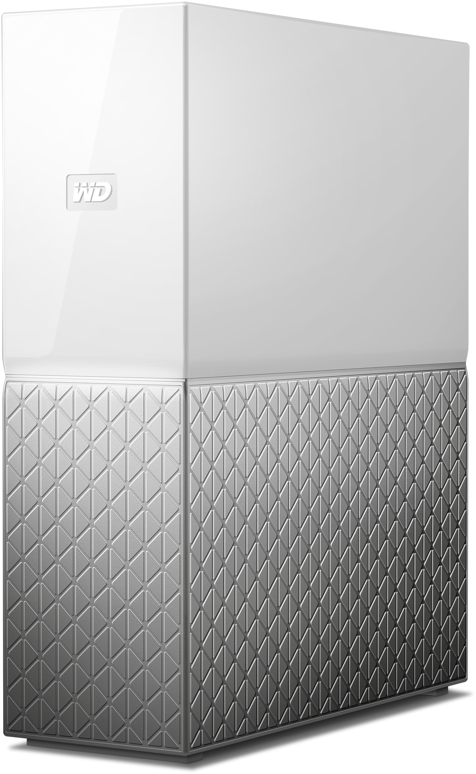 WD My Cloud™ Home Cloudspeicher 2 TB NAS 3,5 Zoll Anzahl Festplattenschächte: 1 Weiß/Silber}