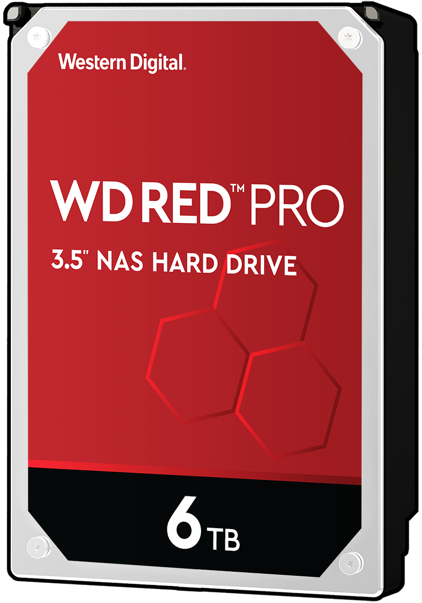 WD Red™ Pro Festplatte Bulk, 6 TB HDD SATA 6 Gbps, 3,5 Zoll, intern