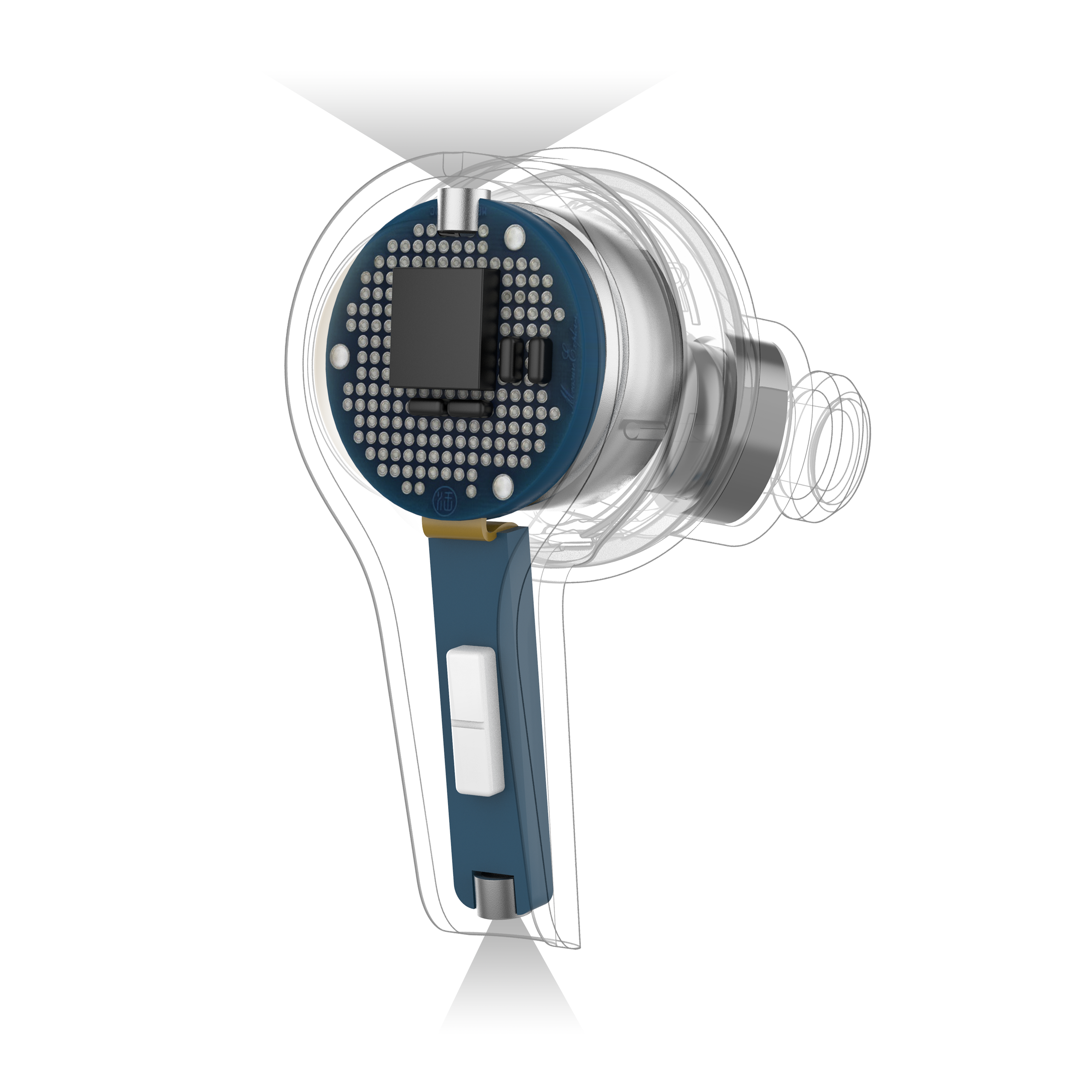 JLAB JBuds Air Executive, In-ear Kopfhörer Bluetooth Schwarz