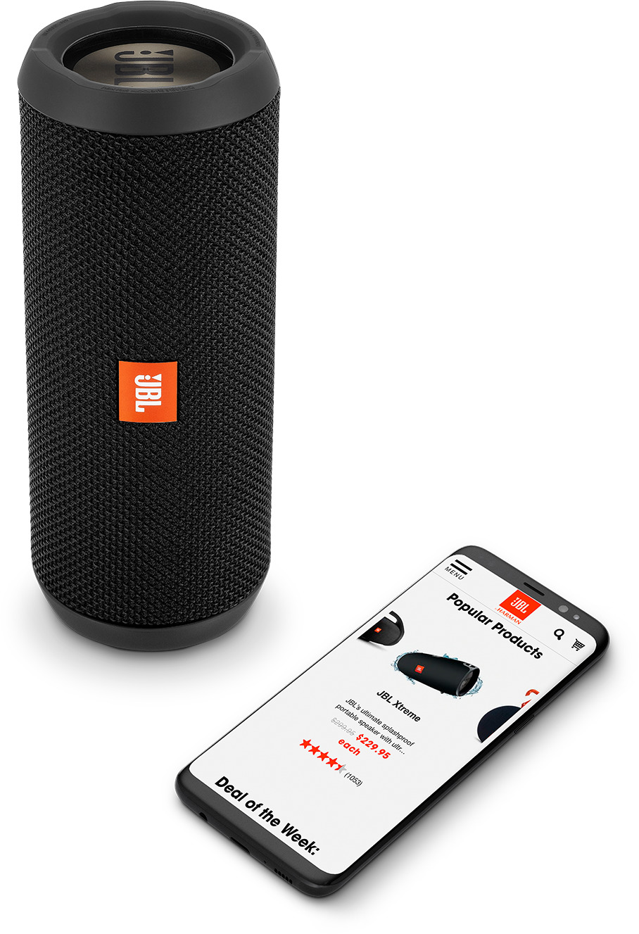 JBL Charge 4 Squad Edition Bluetooth Lautsprecher, Camouflage, Wasserfest