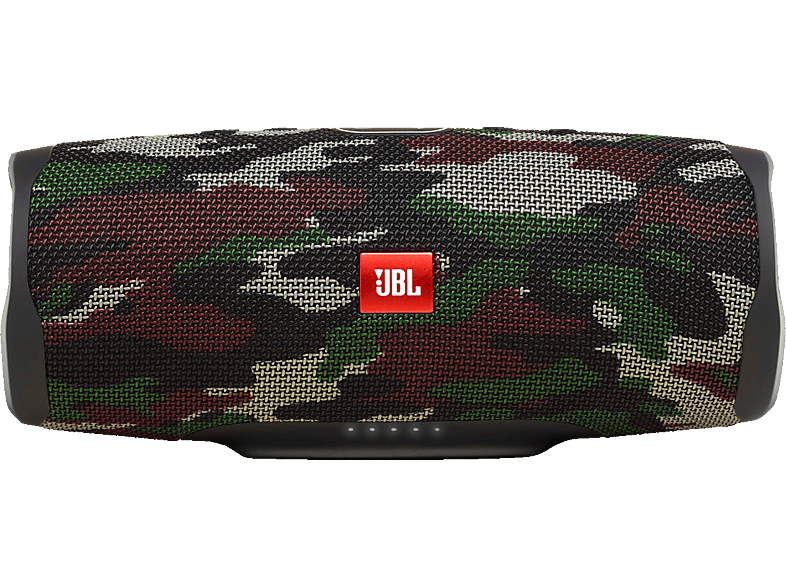 JBL Charge 4 Squad Edition Bluetooth Lautsprecher, Camouflage, Wasserfest