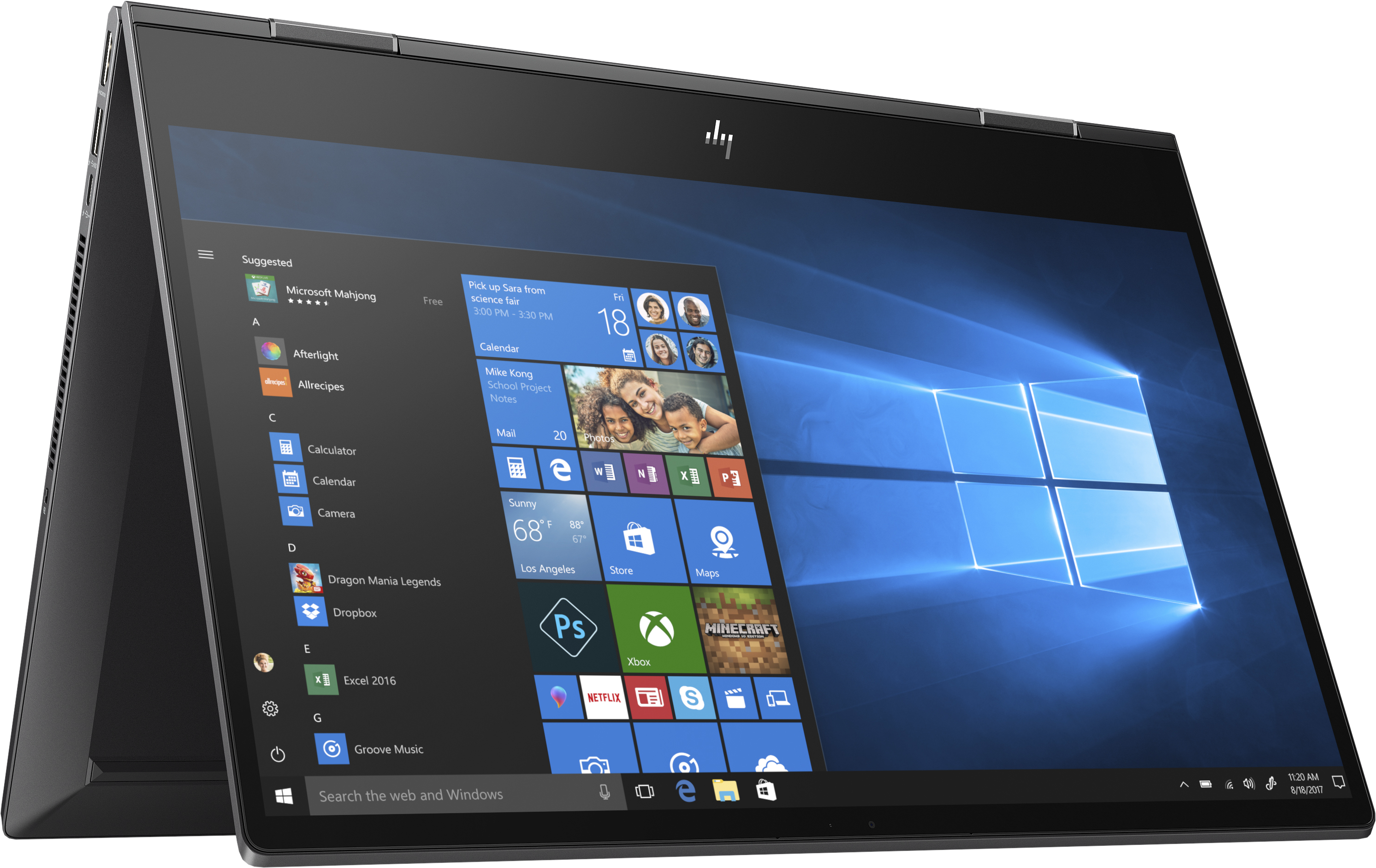 HP ENVY x360 15-ds0844nz - Convertible 2 in 1 Laptop (15.6 ", 512 GB SSD, Nightfall Black)