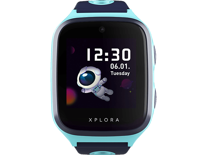 XPLORA X4 Kinder-Smartwatch 145-210 mm, Silikon, Türkis