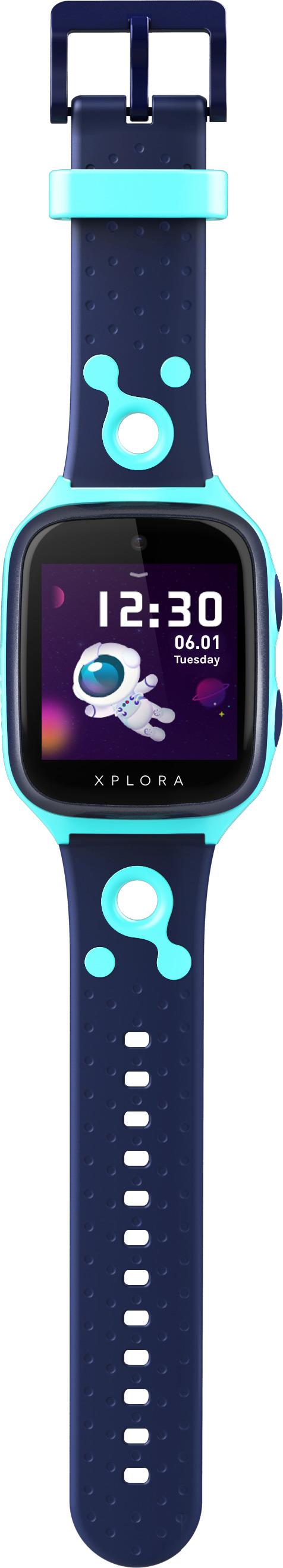Türkis XPLORA Silikon, 145-210 mm, Kinder-Smartwatch X4