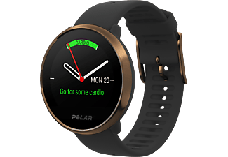 POLAR Ignite M/L - GPS-Fitnessuhr (Schwarz/Kupfer)